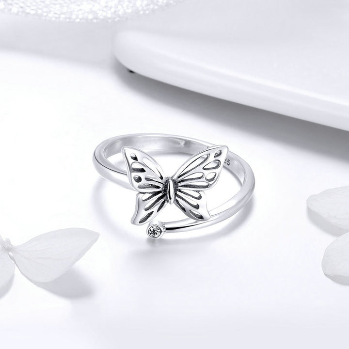 Butterfly Jewellery Set in Sterling Silver - Aspect Jewellery