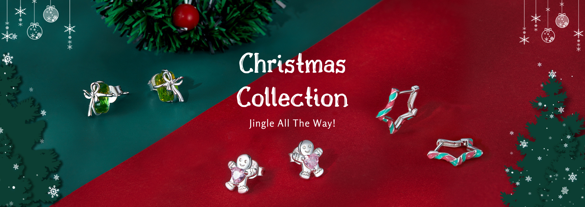 Discover our Christmas Themed Jewellery! Explore now!