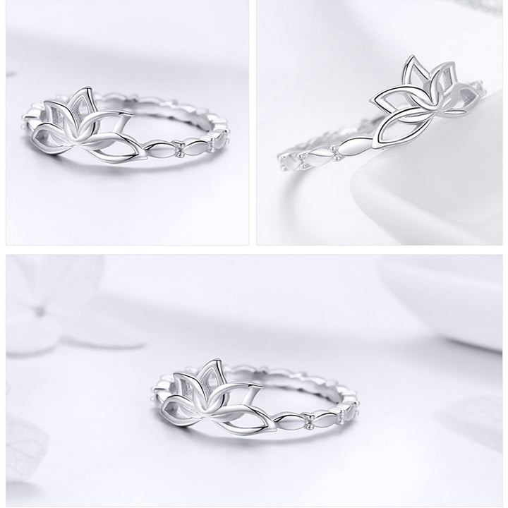 Delicate Flower Wedding Jewellery Set in Sterling Silver - Aspect Jewellery