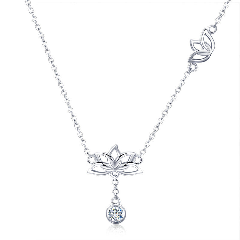 Delicate Necklace in 925 Sterling Silver - Aspect Jewellery