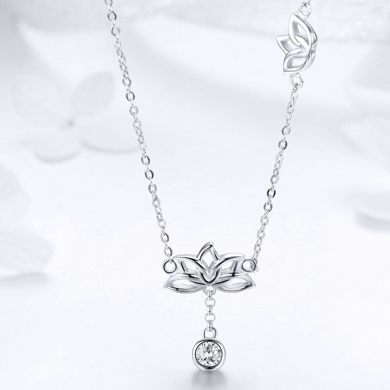 Delicate Necklace in 925 Sterling Silver - Aspect Jewellery