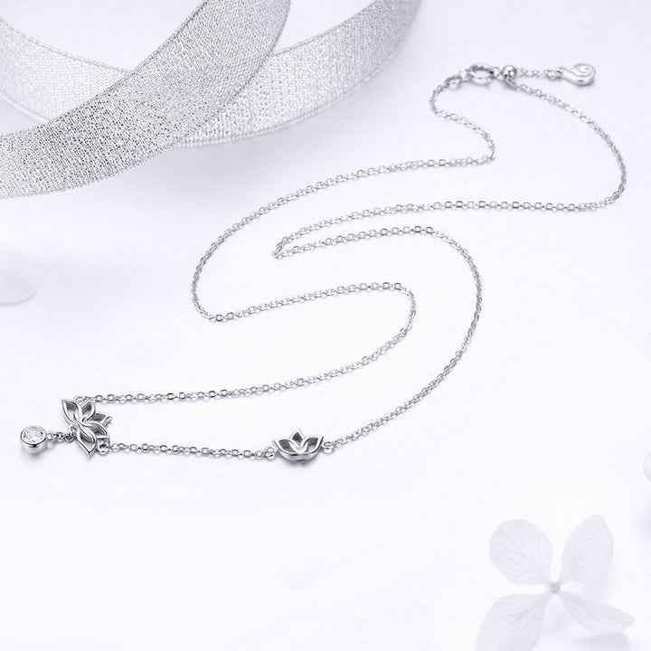 Delicate Necklace in 925 Sterling Silver - Aspect Jewellery