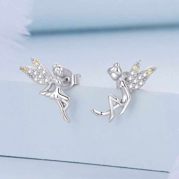 Fairy Earrings in 925 Sterling Silver - Aspect Jewellery