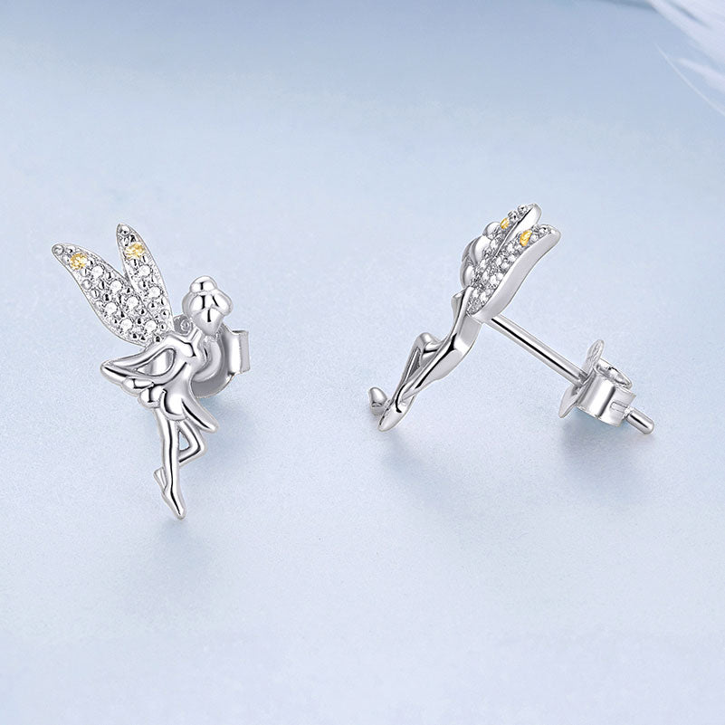 Fairy Earrings in 925 Sterling Silver - Aspect Jewellery