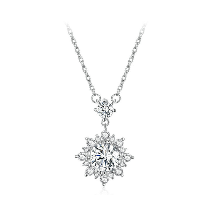 Luxury Diamond Moissanite Necklace 1CT D Color VVS1 - Aspect Jewellery