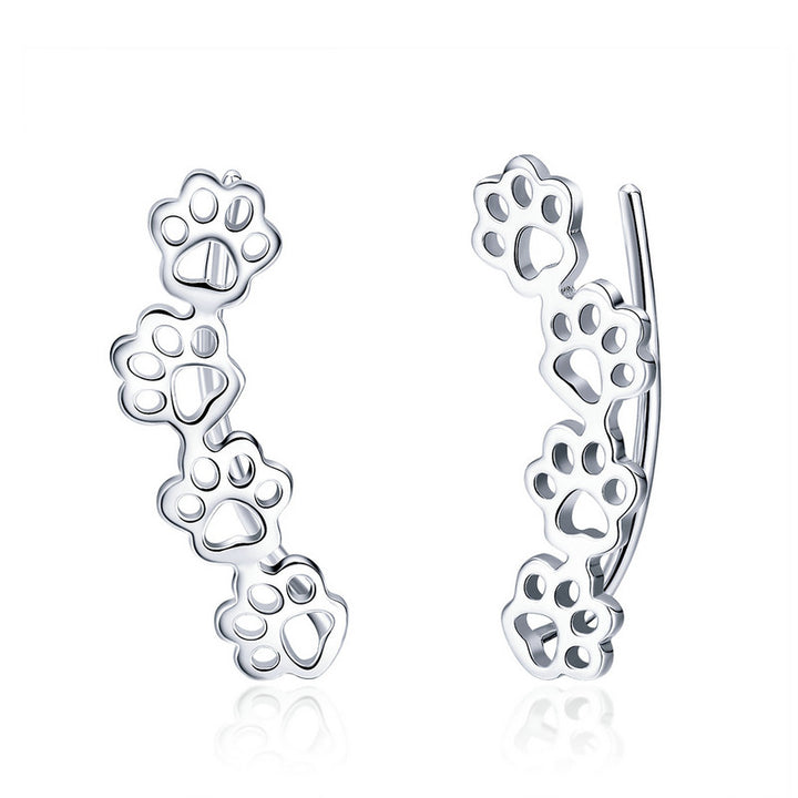 Pet Paws Earrings in 925 Sterling Silver - Aspect Jewellery