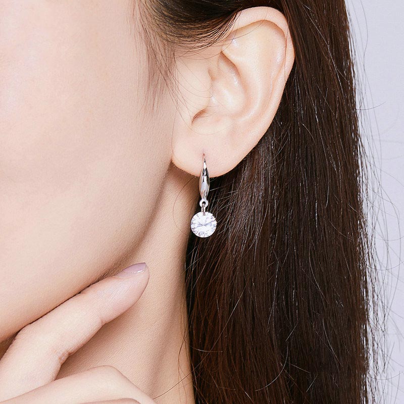 Celestial Sparkle 925 Sterling Silver Earrings - Aspect Jewellery