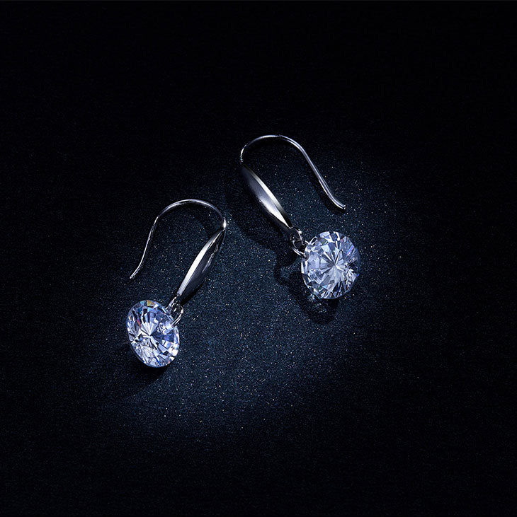 Celestial Sparkle 925 Sterling Silver Earrings - Aspect Jewellery