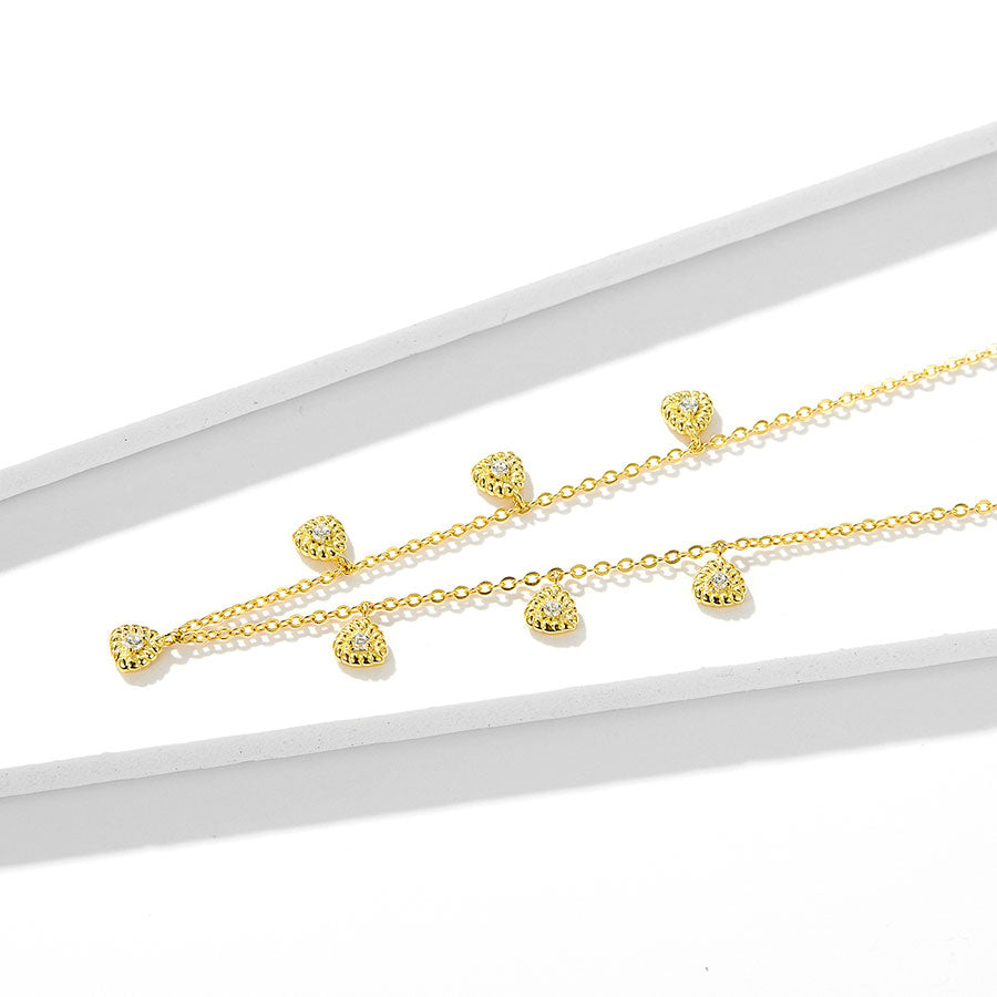 Gold Plated Minimalist Choker Necklace - Aspect Jewellery