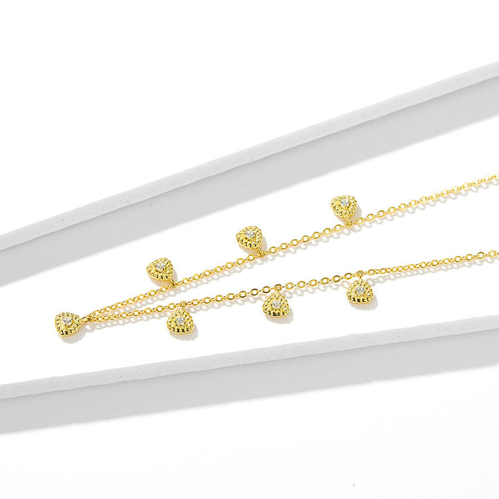 Gold Plated Minimalist Choker Necklace - Aspect Jewellery