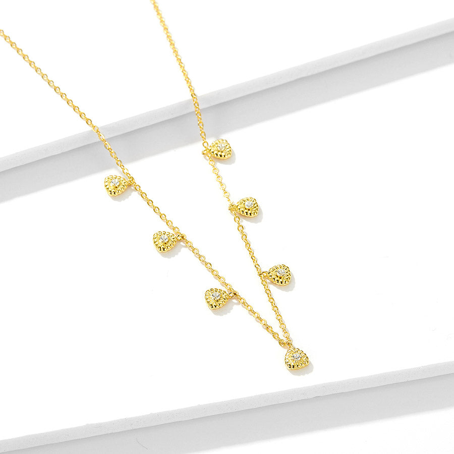 Gold Plated Minimalist Choker Necklace - Aspect Jewellery