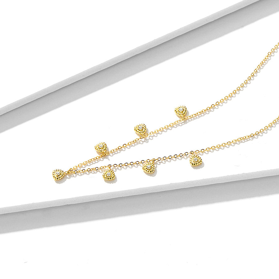 Gold Plated Minimalist Choker Necklace - Aspect Jewellery