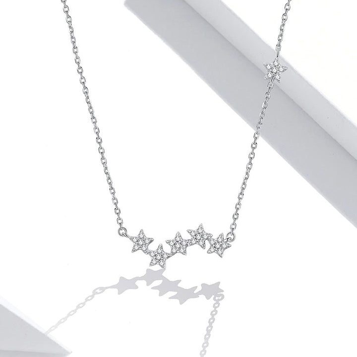 Starry Night 925 Sterling Silver Necklace - Aspect Jewellery